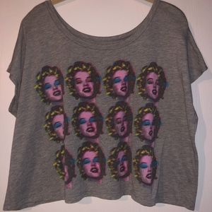 Marilyn Monroe Cropped Top